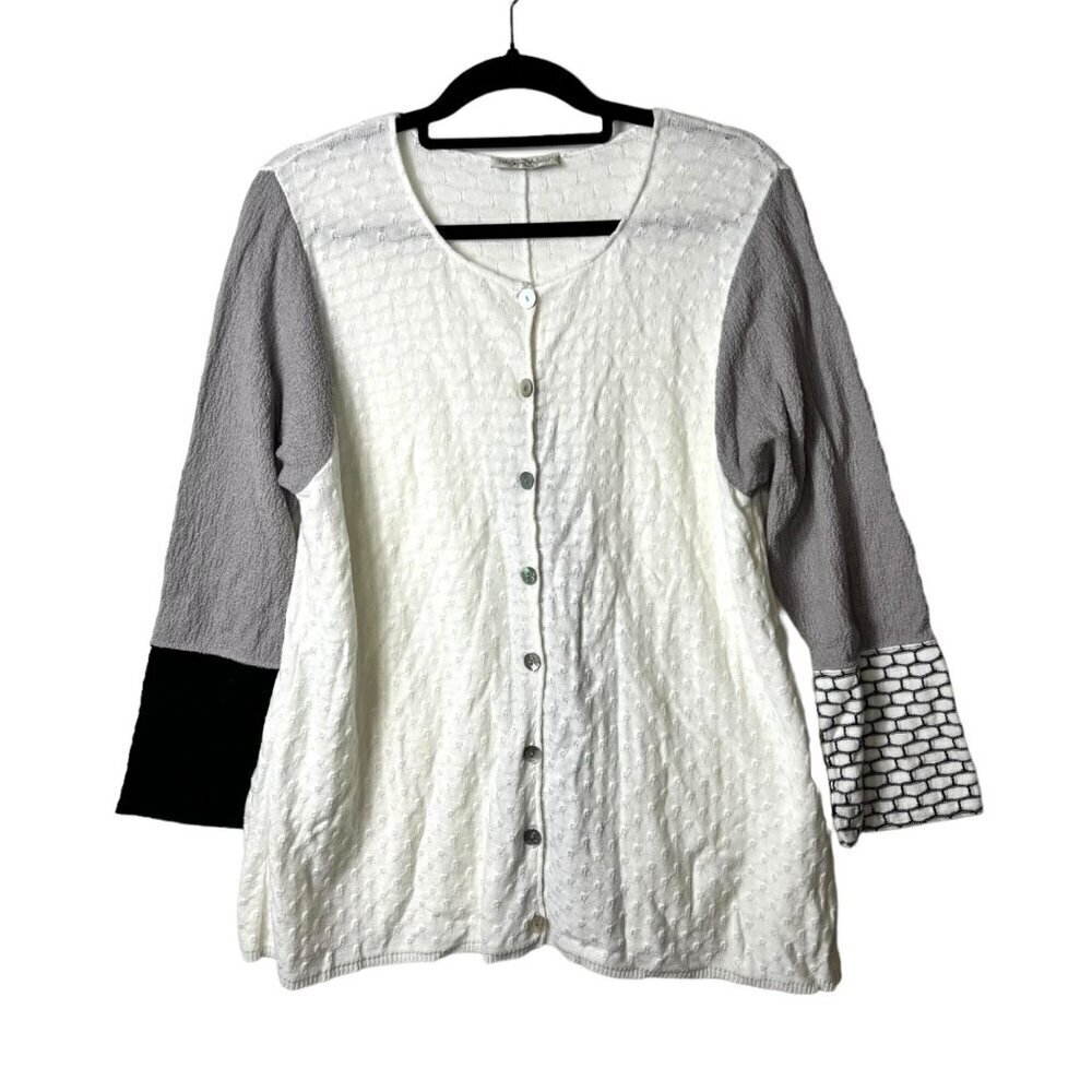 Margaret winters button up sweater women’s large‎